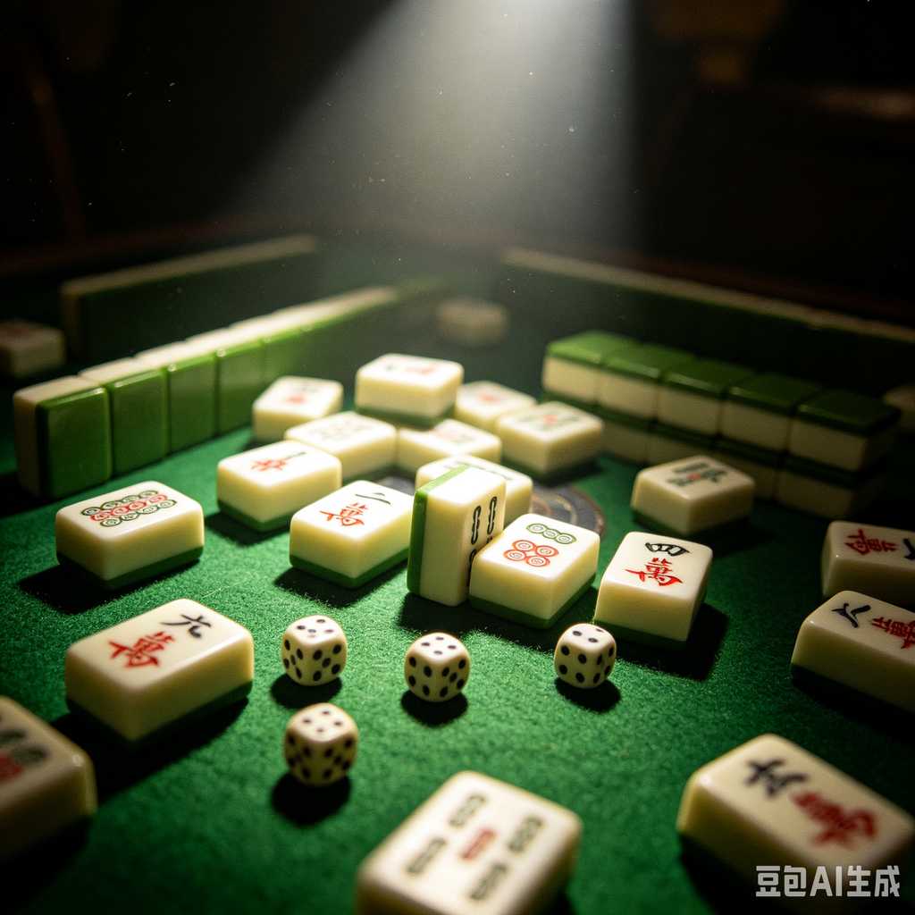 modern color mahjong tiles